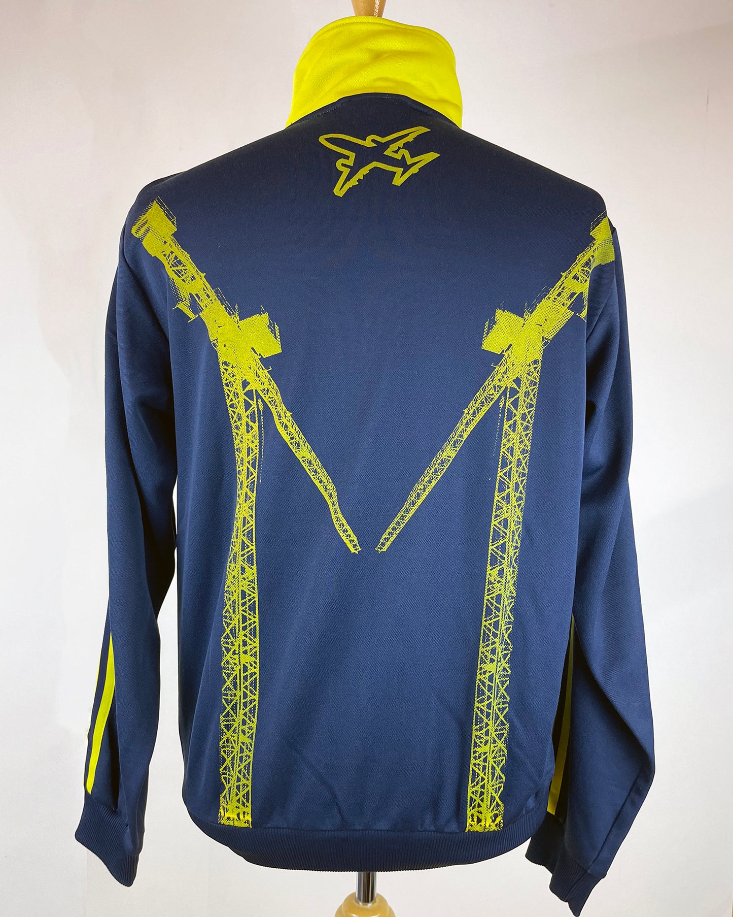 Navy and yellow Large