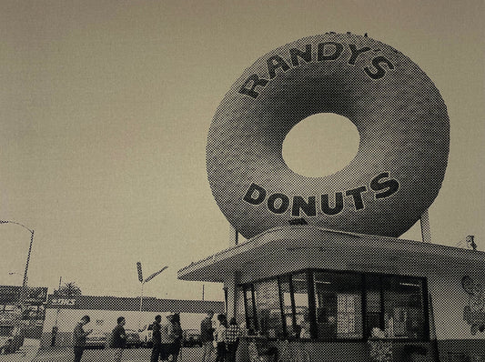 Randy's Donuts canvas