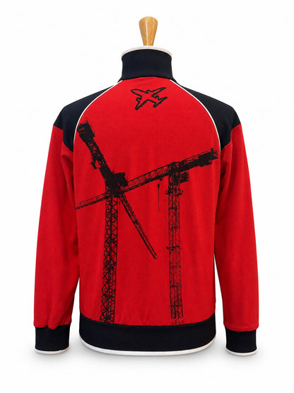 Red and Black 1990's Medium